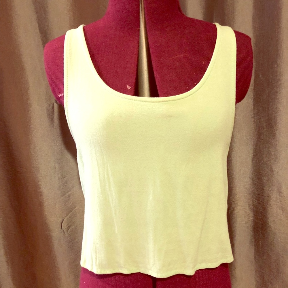 Nasty Gal Brand Seafoam Green Cropped Tank